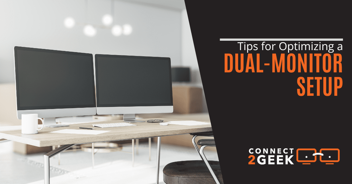 How to set up a dual-screen laptop?
